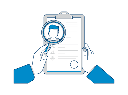 Lijntekening bekijken CV